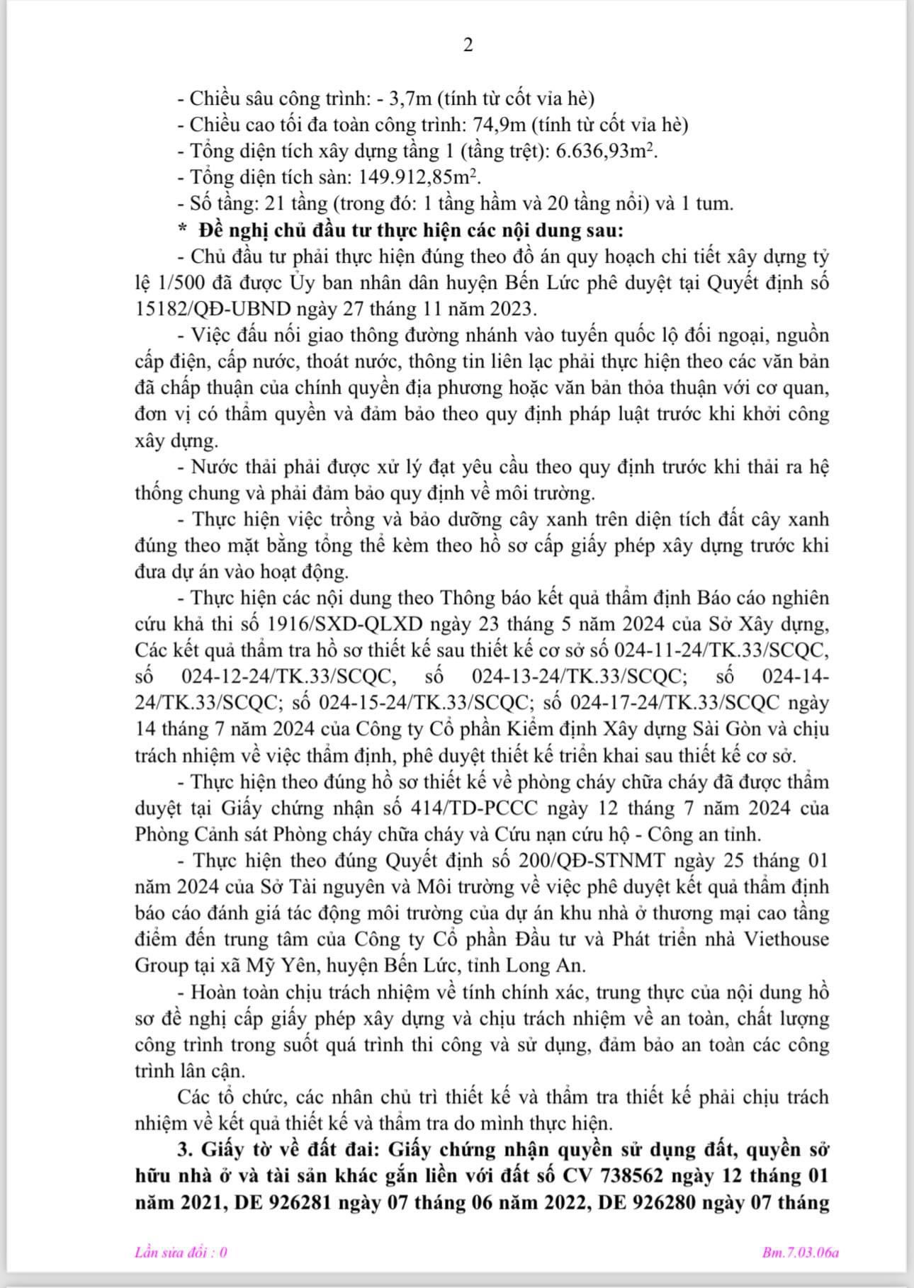pháp lý destino centro bến lức long an