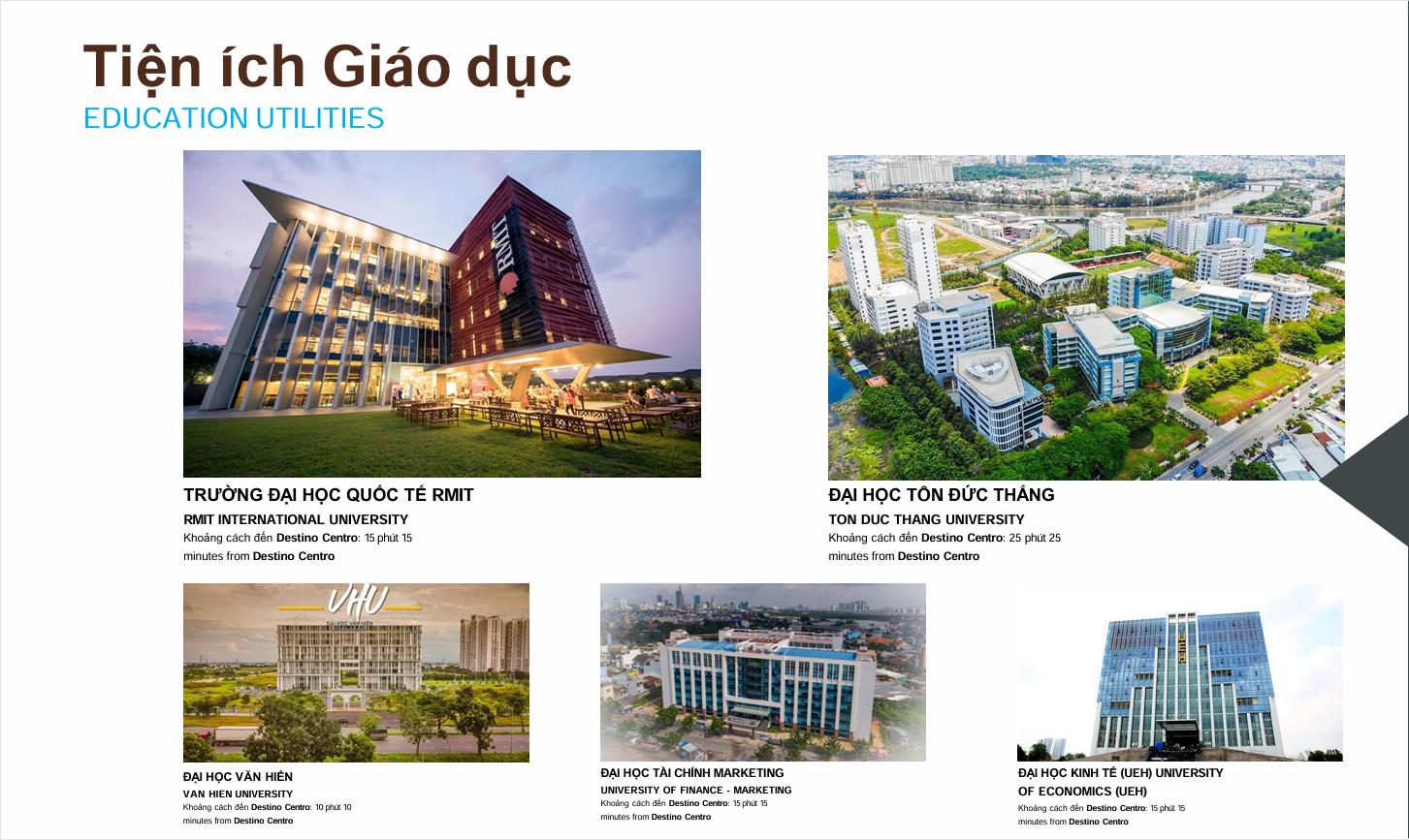 tiềm năng vị trí dự án destino centro