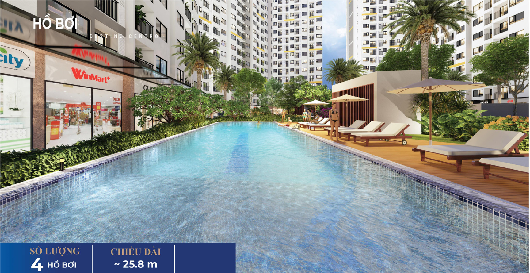 tiện ích nội khu destino centro